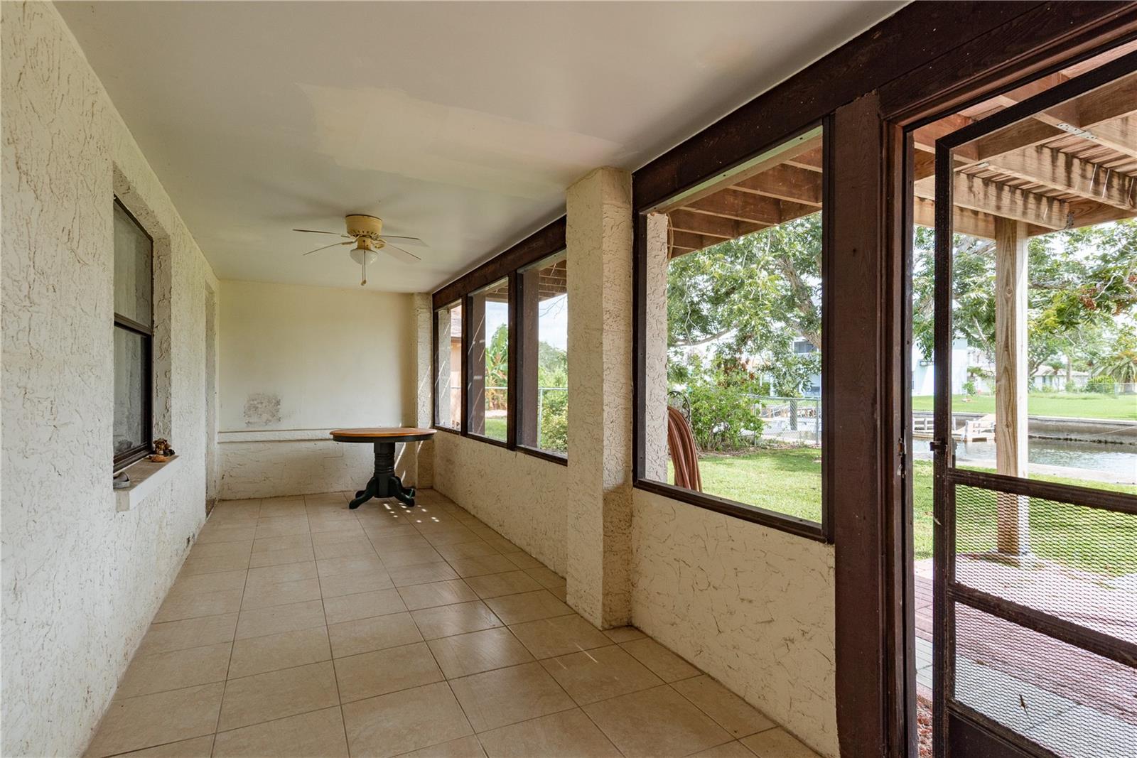 Downstairs Lanai