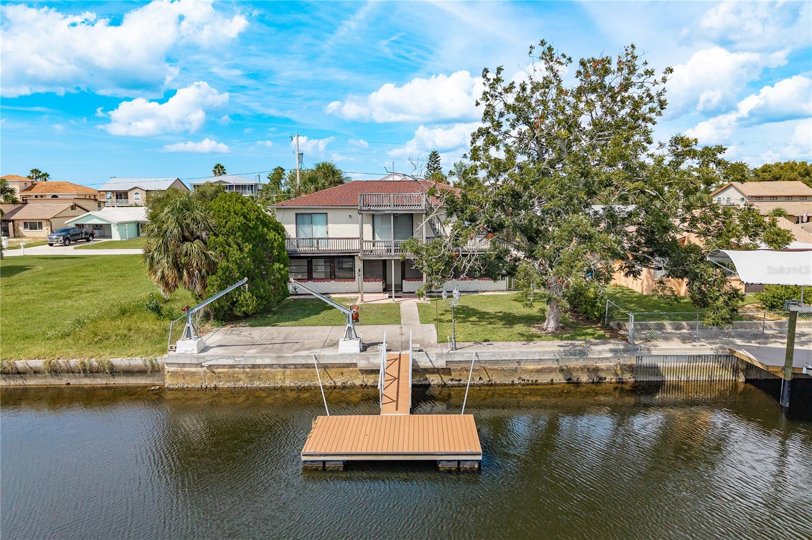 View of back of property