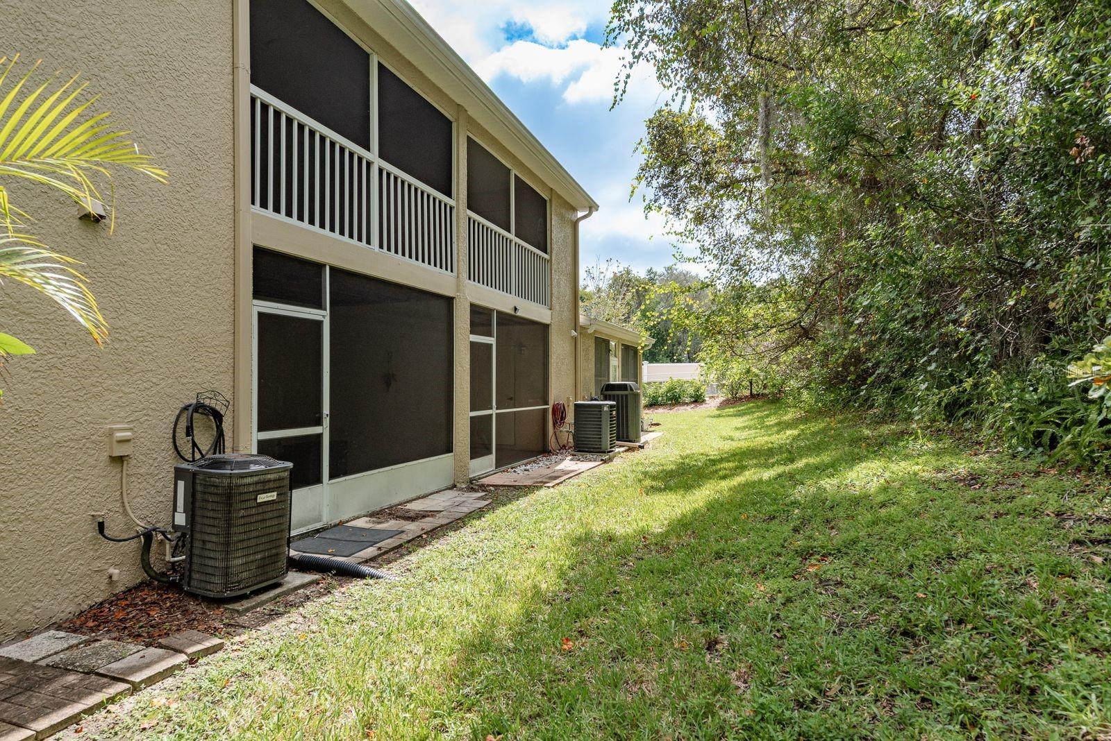 Private Backyard Area