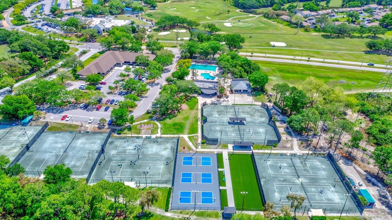 Clay Tennis Courts