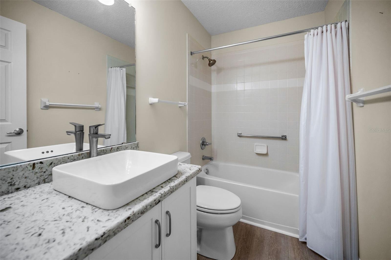 bathroom 2- privately located off hallway