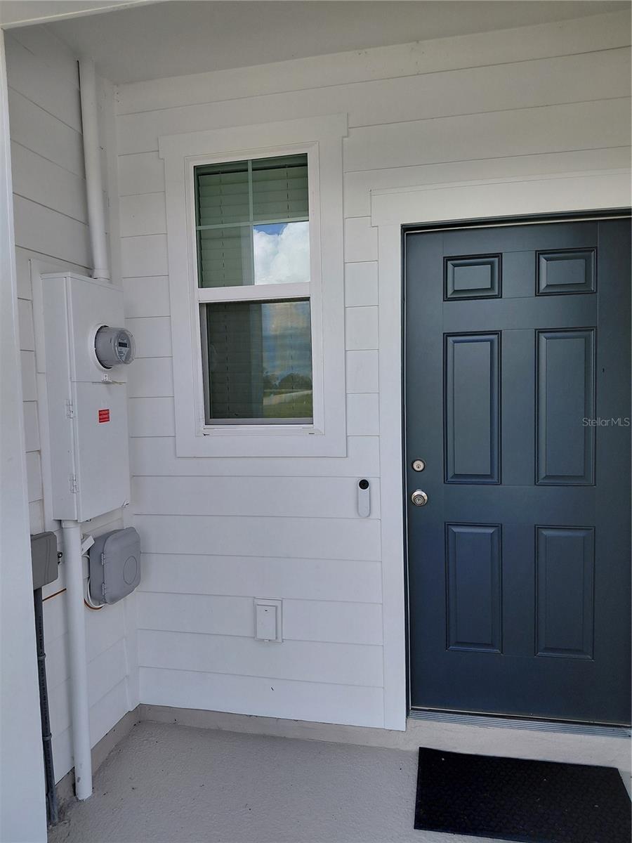 Front door entrance
