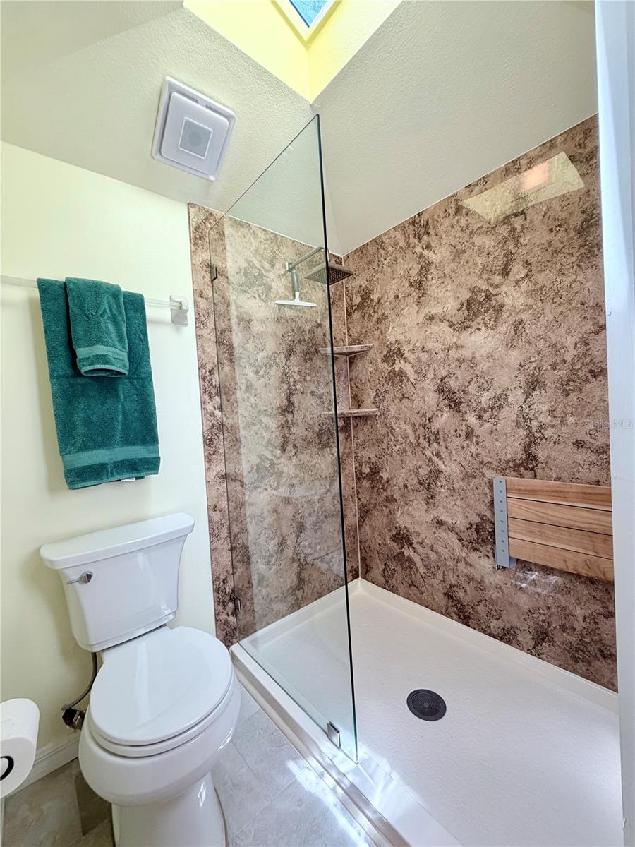 Primary Bath - Walk in Shower