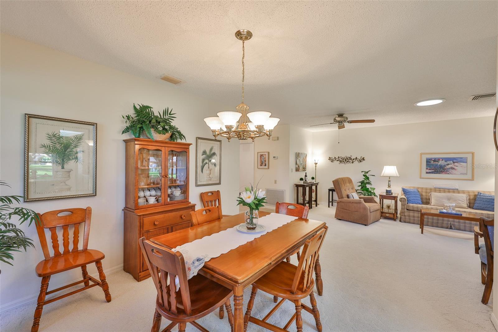 Dining Room looking into the Family Room