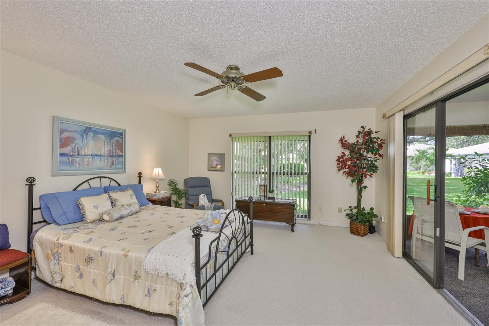 Primary Bedroom with Florida Room access