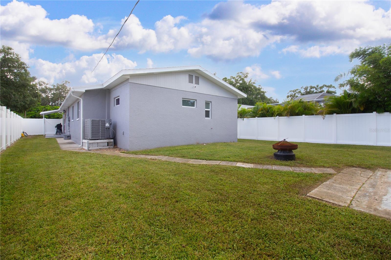 Rear Yard with Alley Access