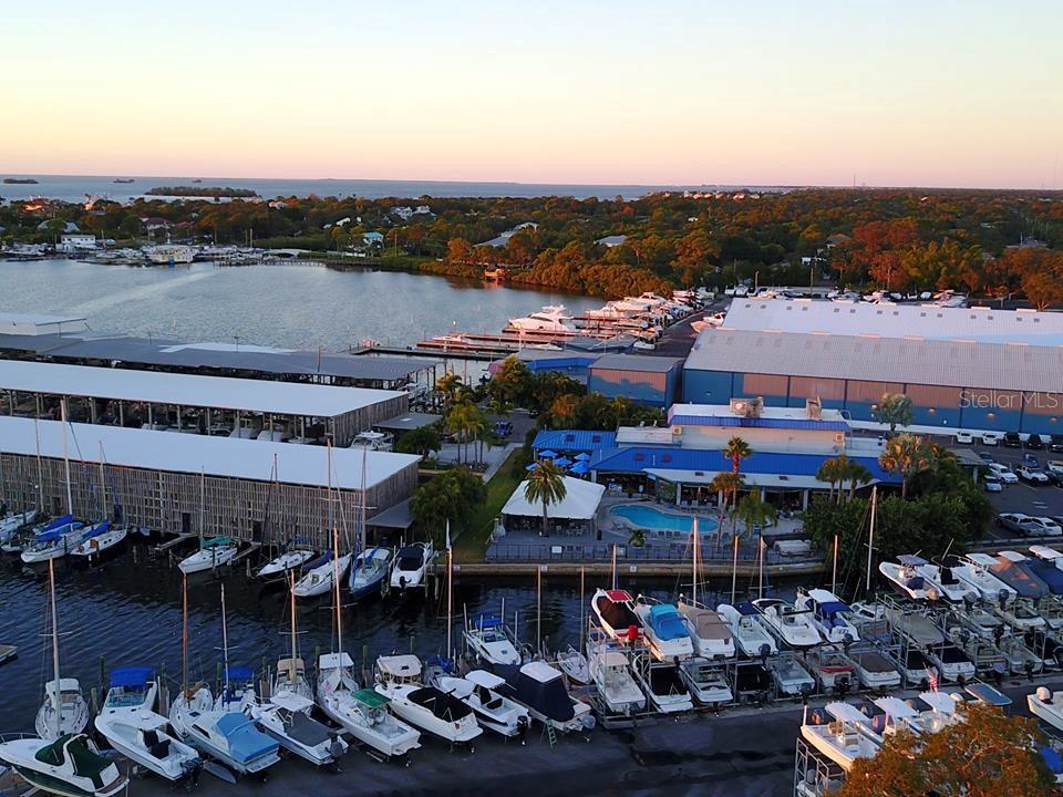 Just one of 6 Full-service marinas with boat storage, slips, and easy Gulf access, perfect for boaters.