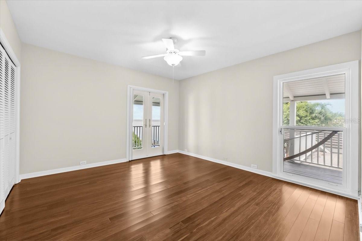 Bedroom 3 with waterviews