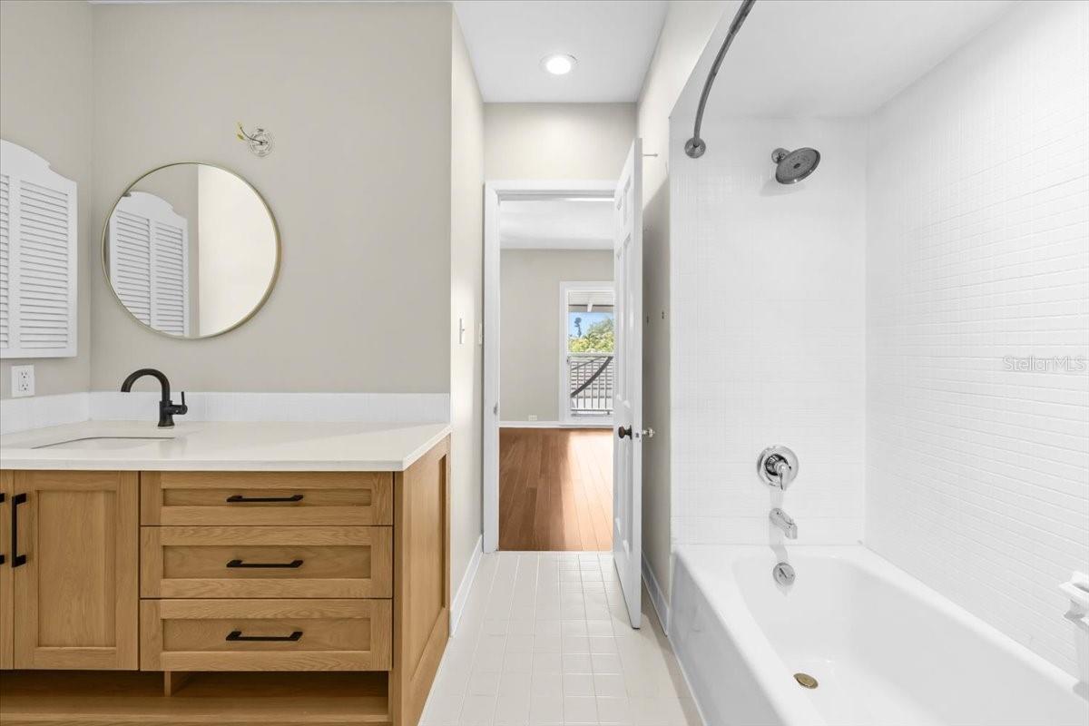Jack and Jill bathroom