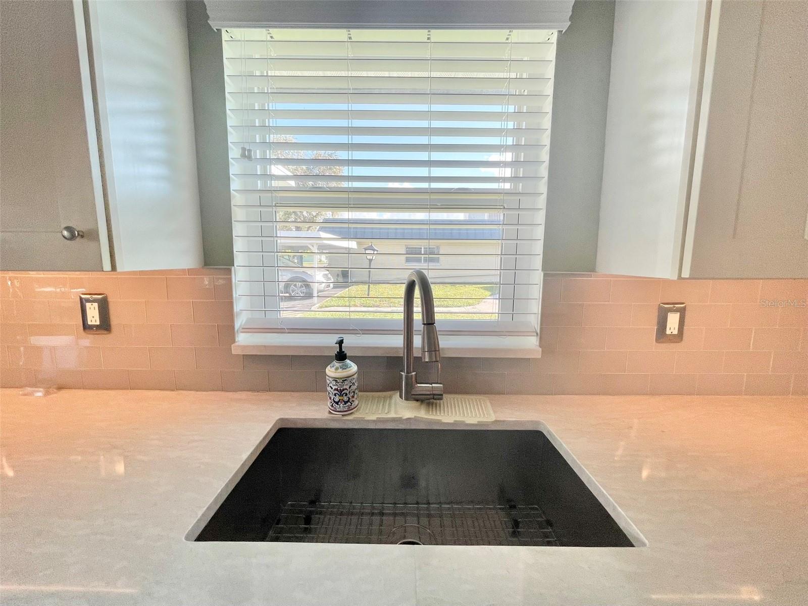 undermounted lighting in kitchen
