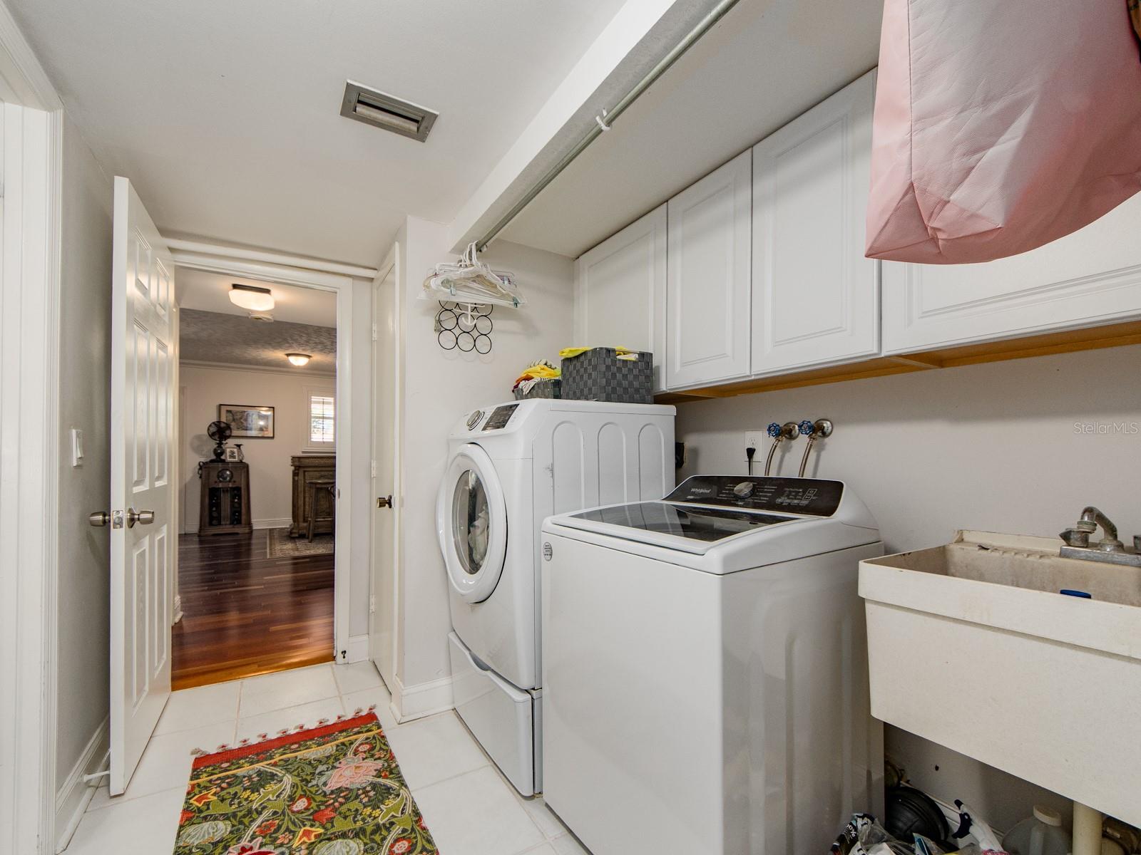 Laundry with chute