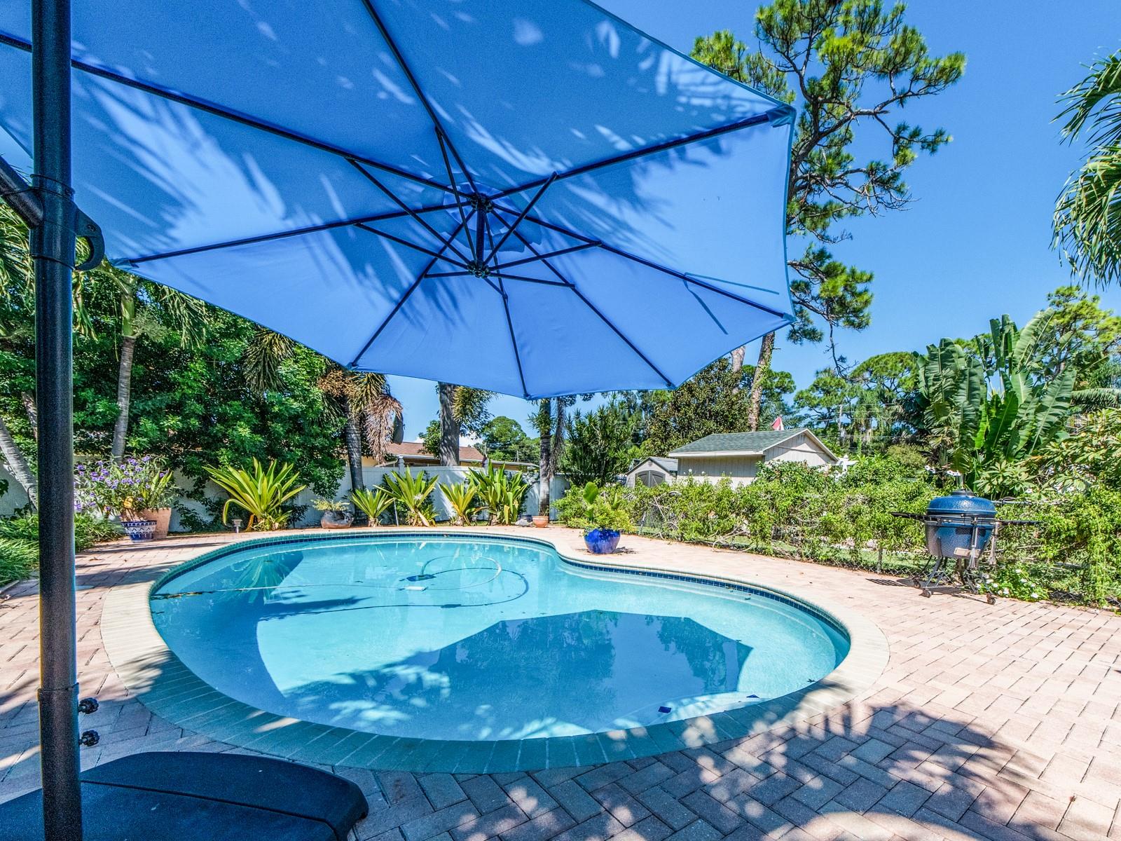 Saltwater pool