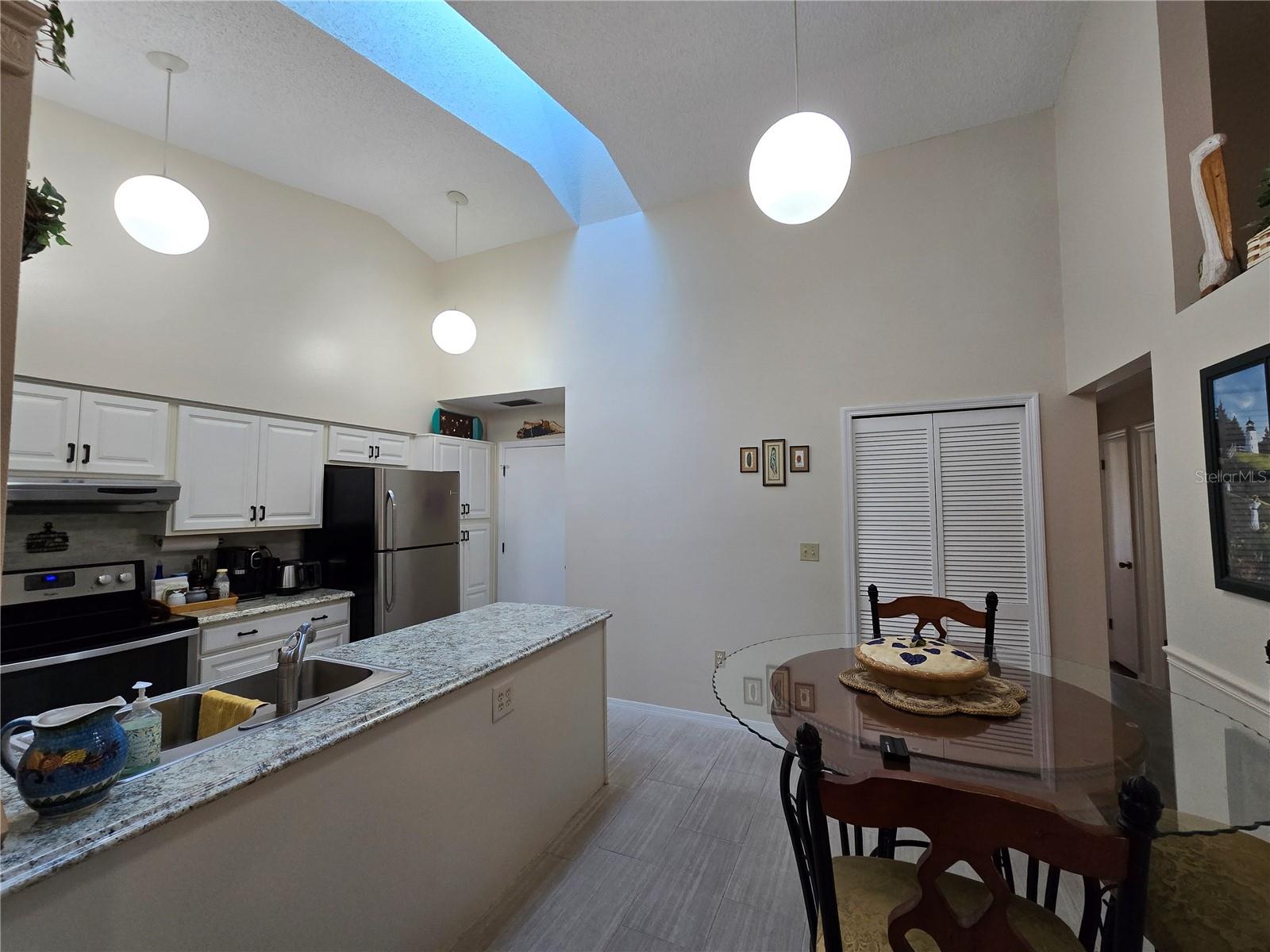 BEAUTIFULLY UPDATED KITCHEN WITH SKYLIGHTS