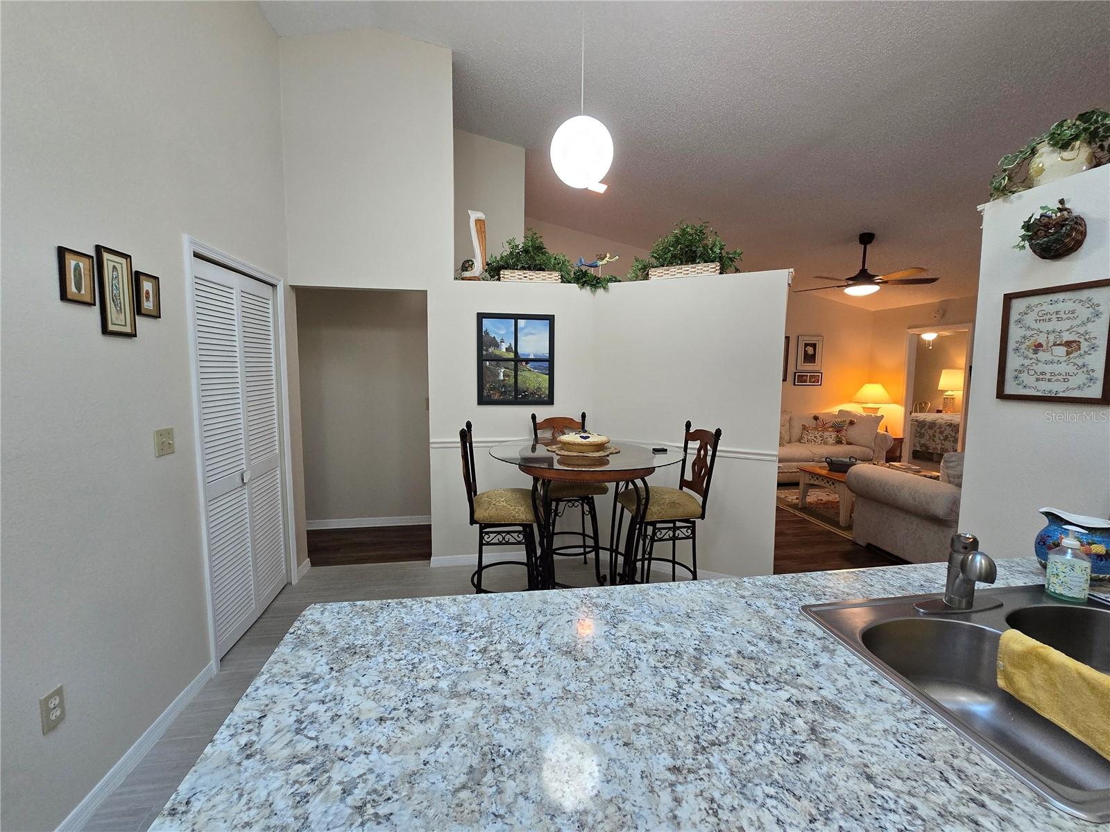 DINING AREA IN KITCHEN