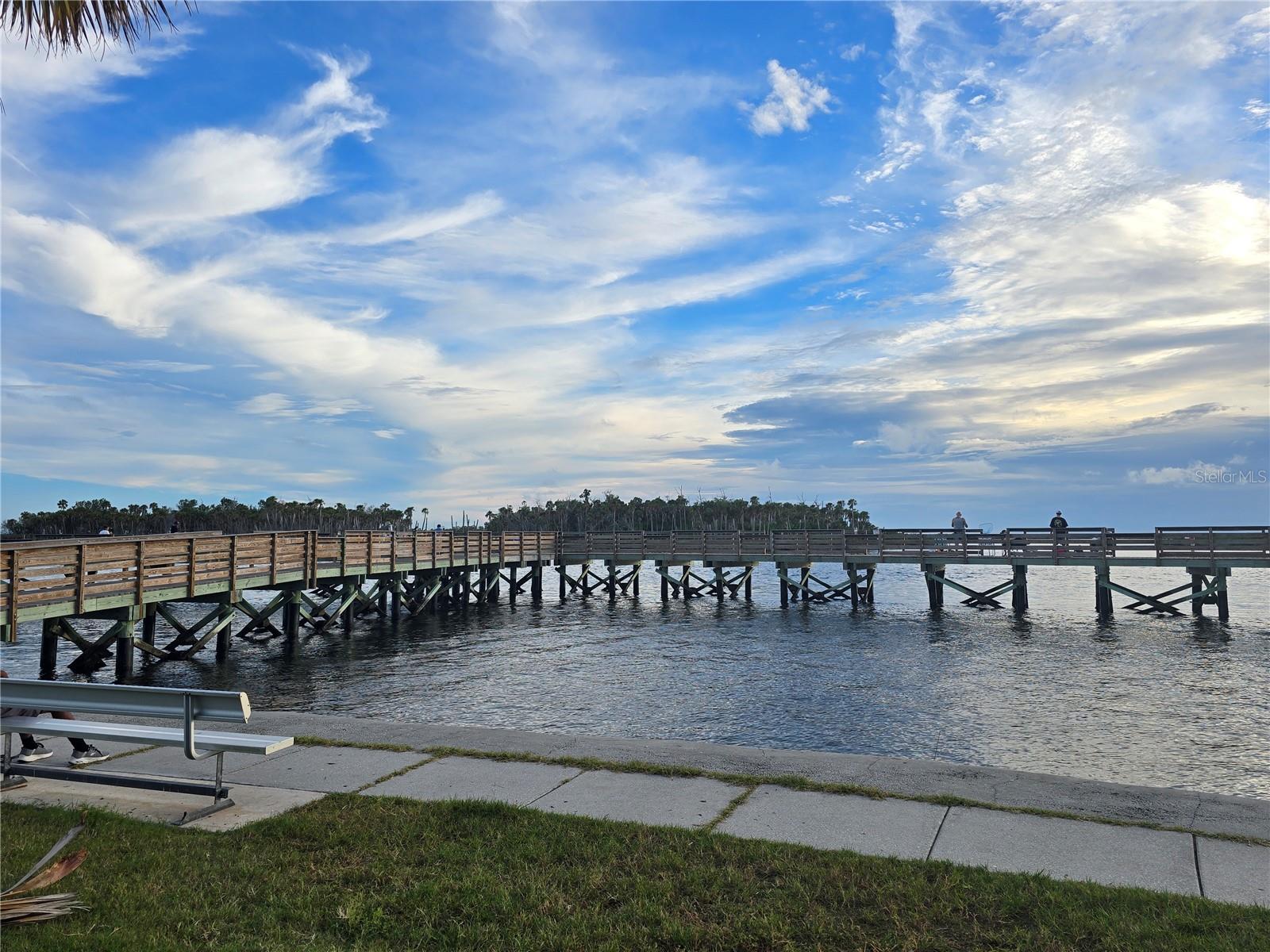 BAYPORT PIER-GREAT FOR FISHING OR DOLPHIN AND MANATEE VIEWING!