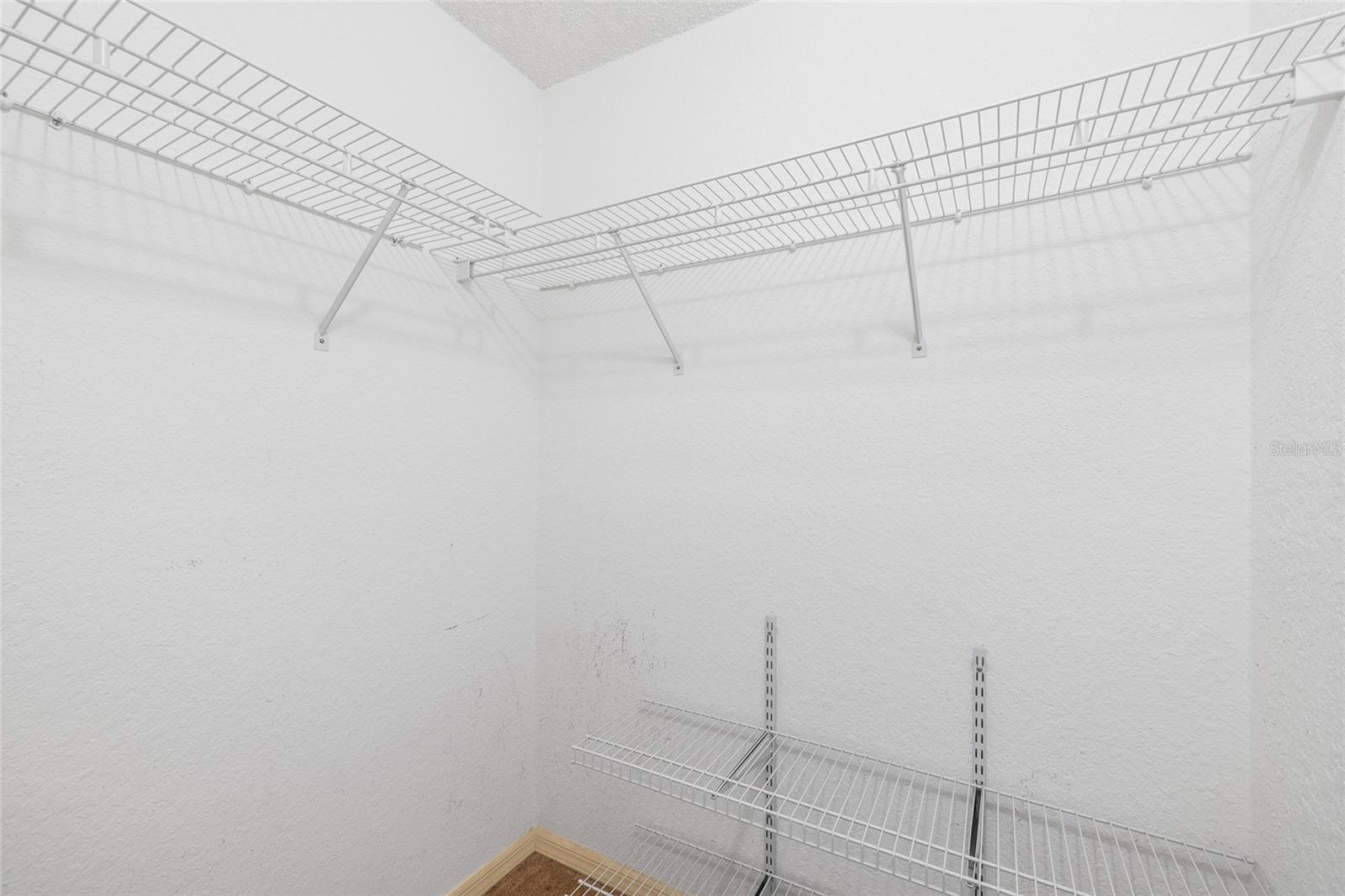 Primary closet