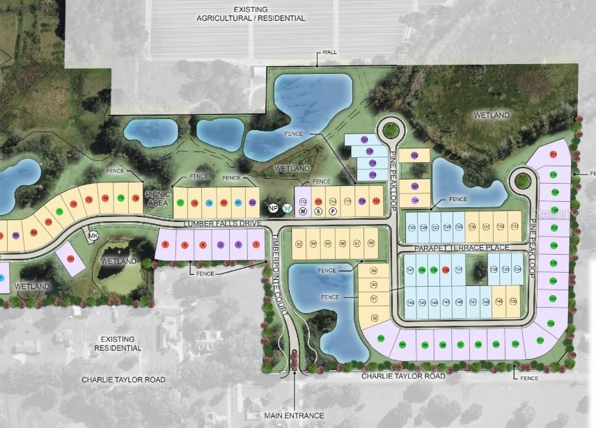 Timber Ridge ~ Site Map