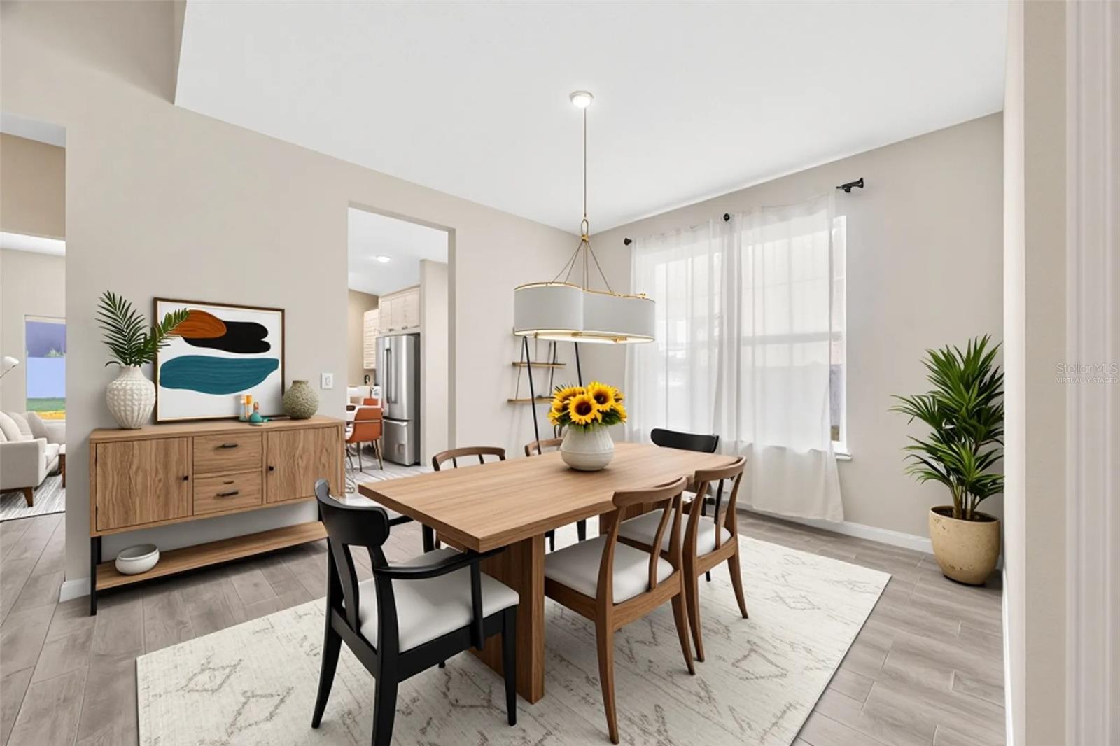 Virtually Staged: Dining Room