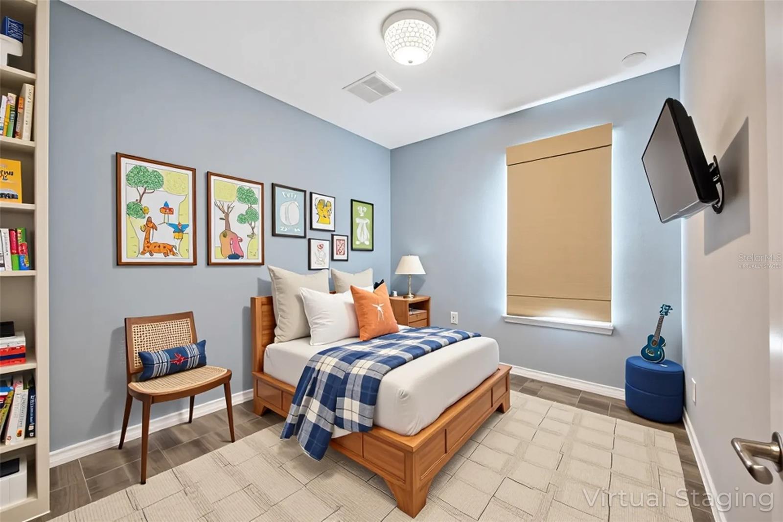 Virtually Staged: Bedroom 3