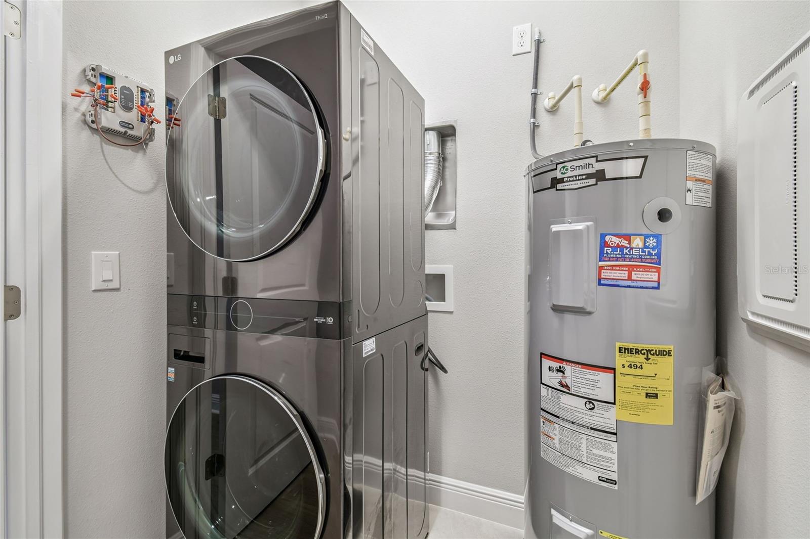 Washer and Dryer Included