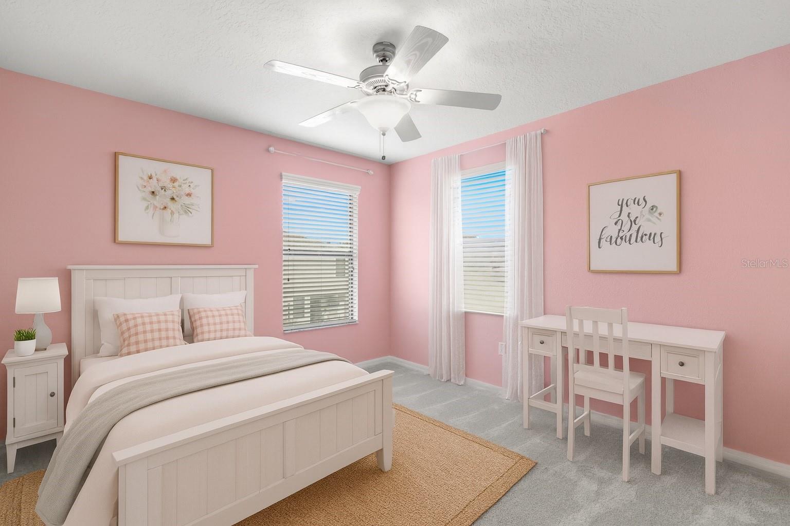 Virtual Staging. Bedroom #3