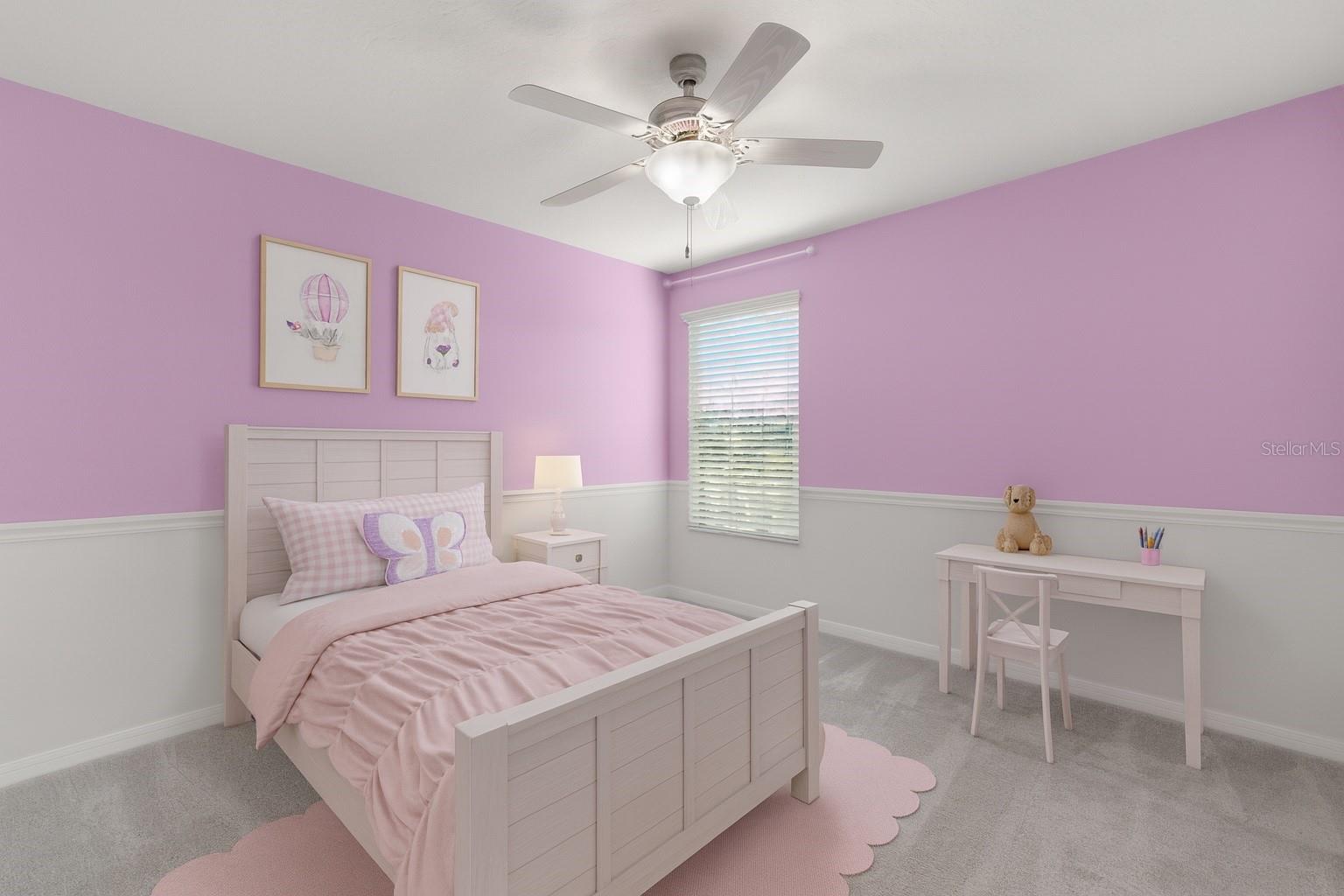 Virtual Staging. Bedroom 2