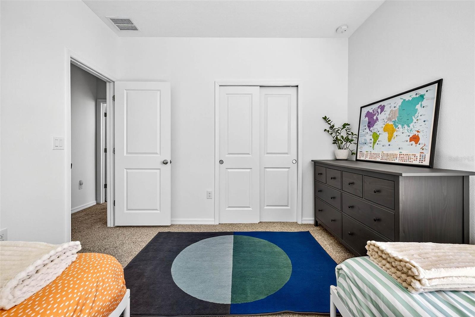 Bedroom 2 with standard closet