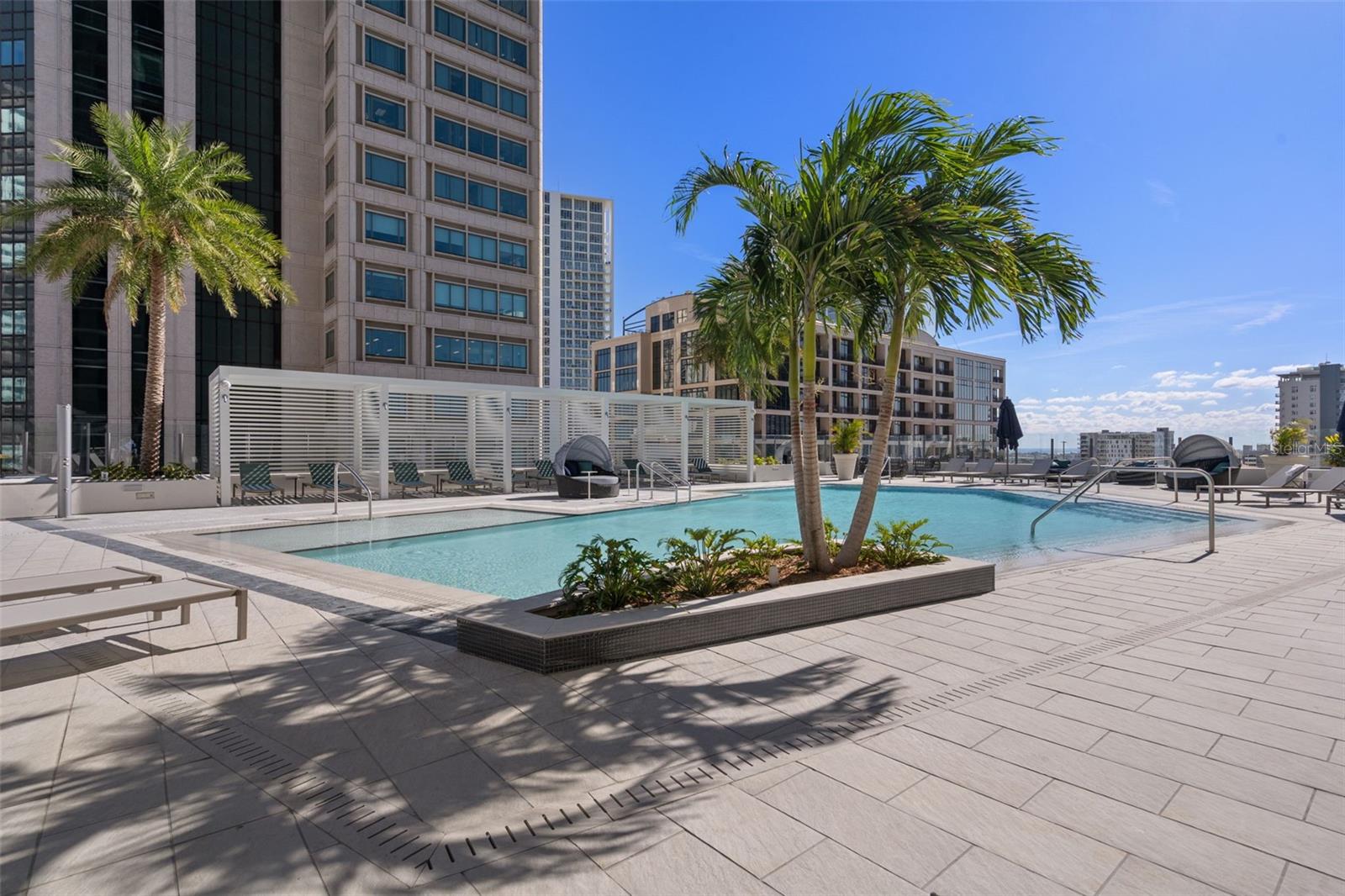 "Cloud Nine" Pool Deck and Cabanas