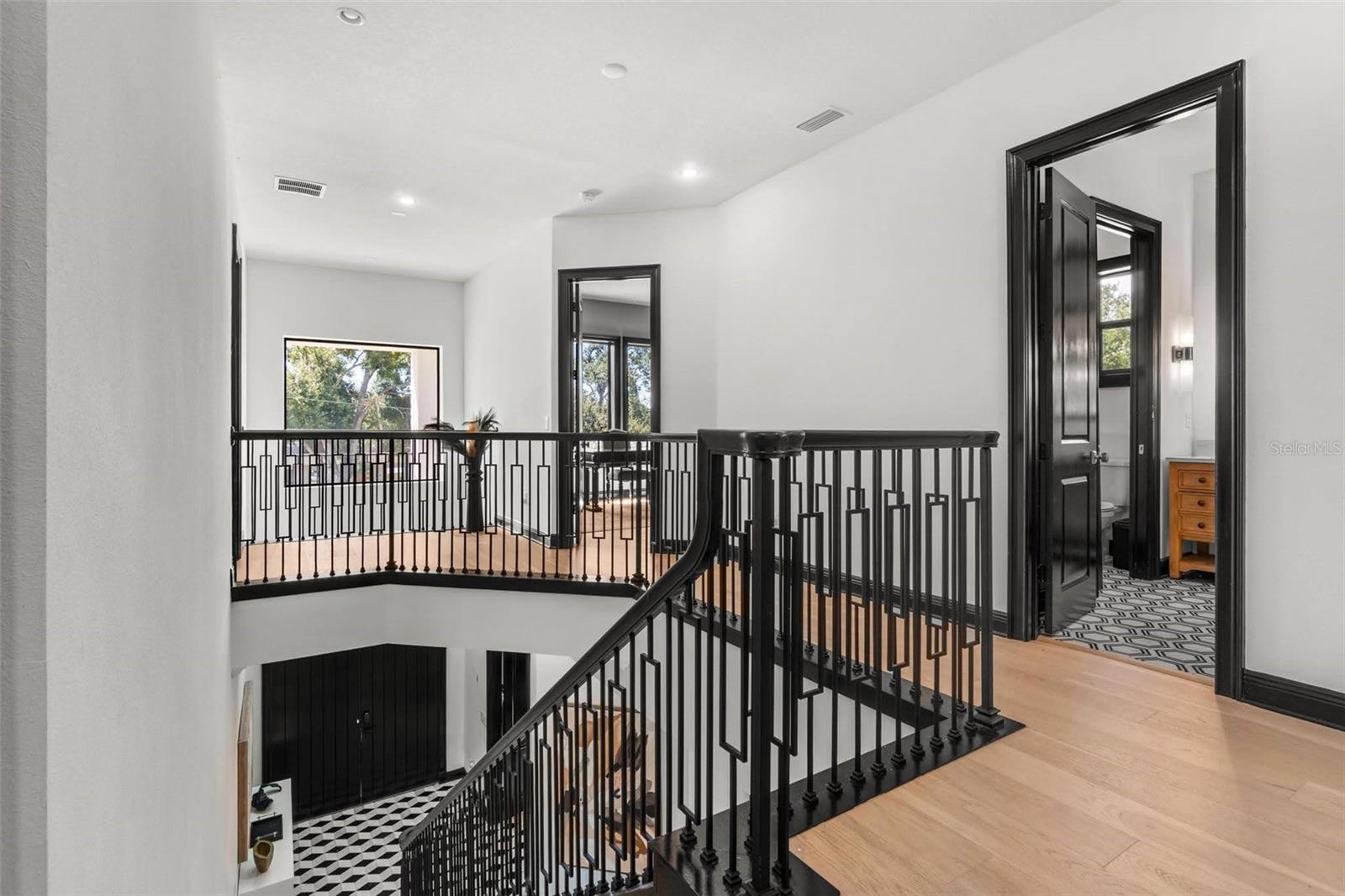 Second Floor landing.