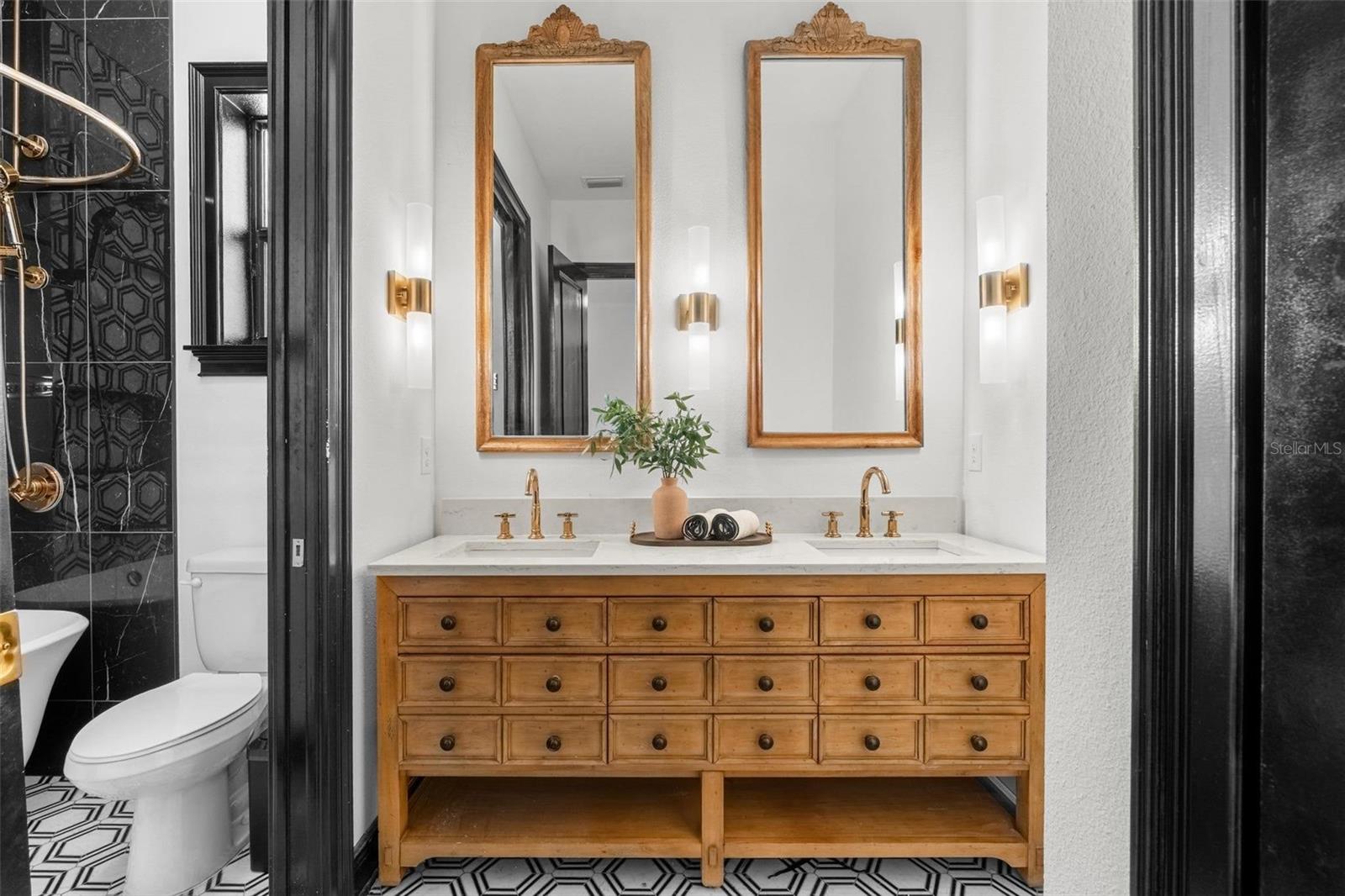 Bathroom 3 Double Vanity.