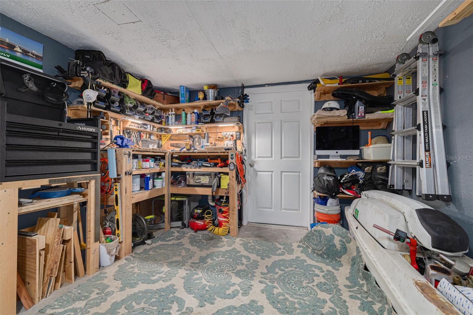 Workbench in Garage