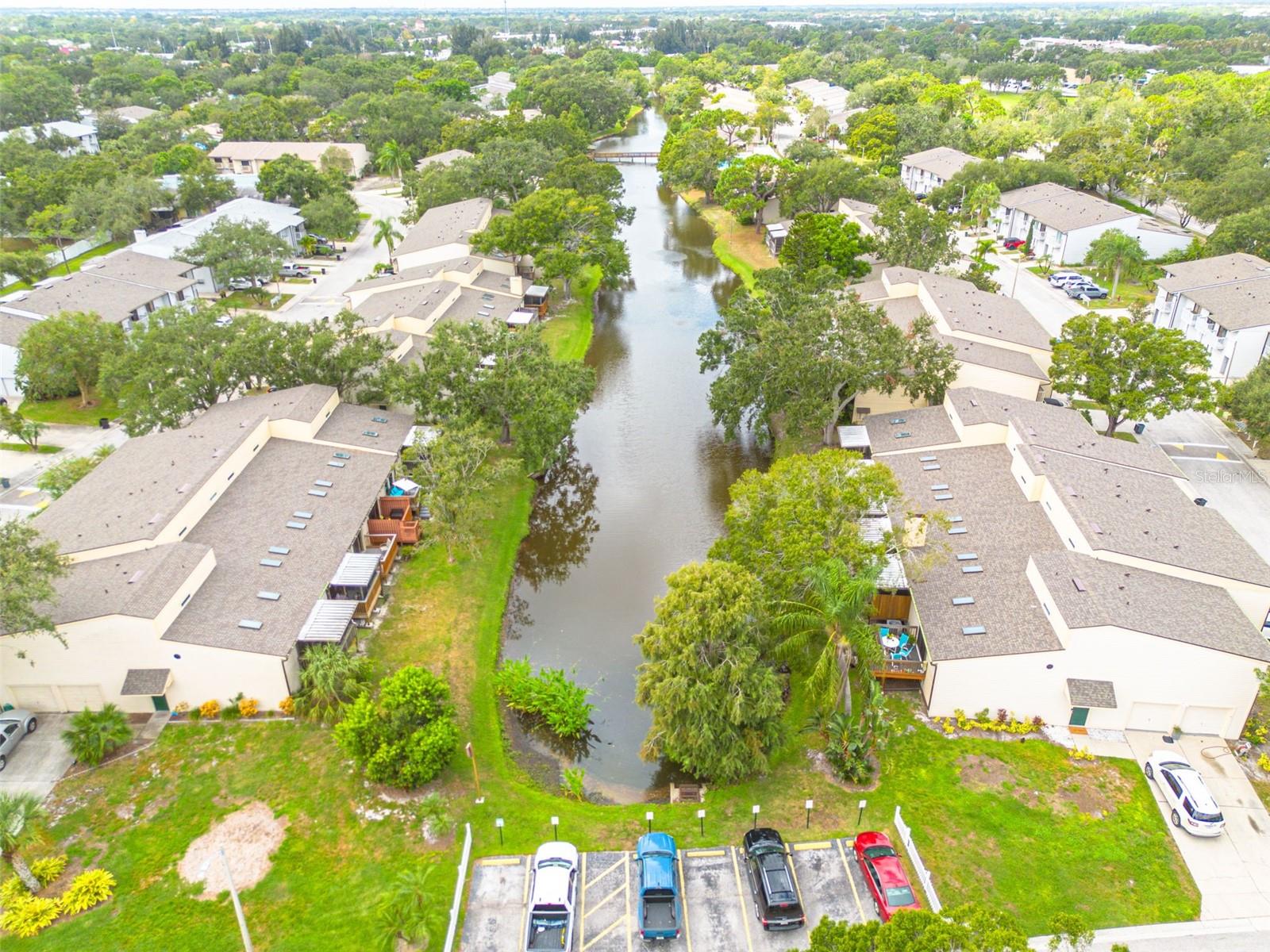 Aerial View of Lake Forest Community