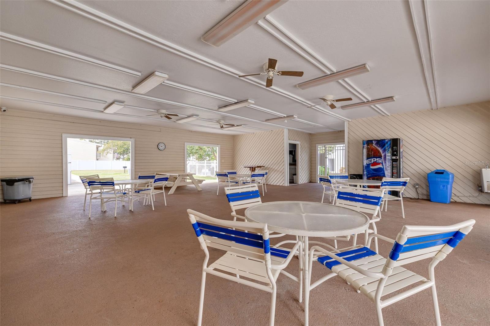 Recreation Area By Pool