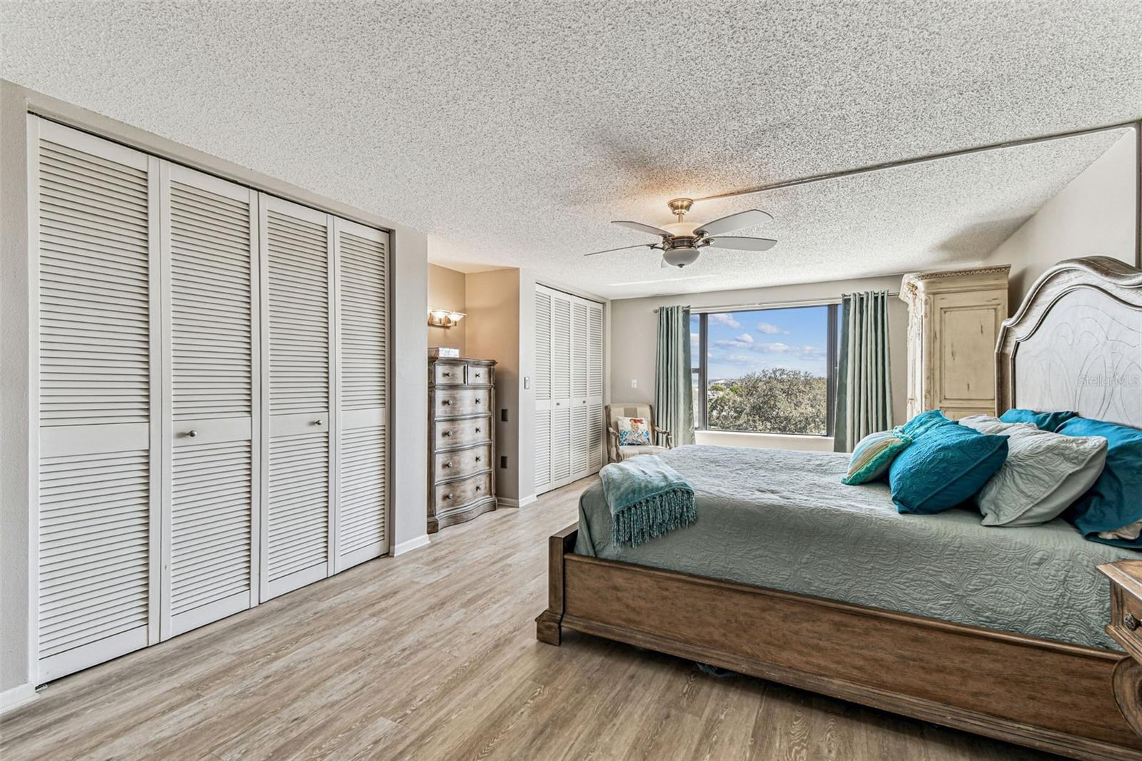 Primary Suite with Double closets