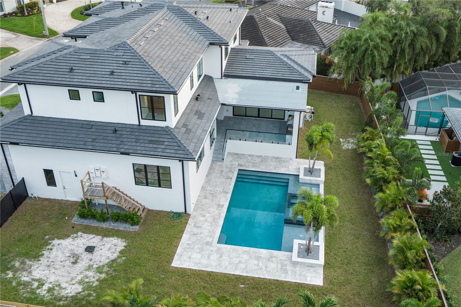 Exterior Backyard with Green space