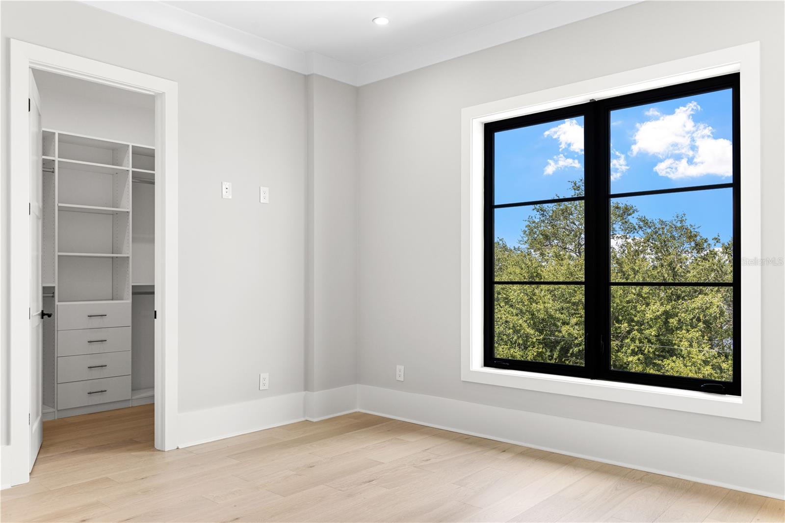 Upper-level bedroom
