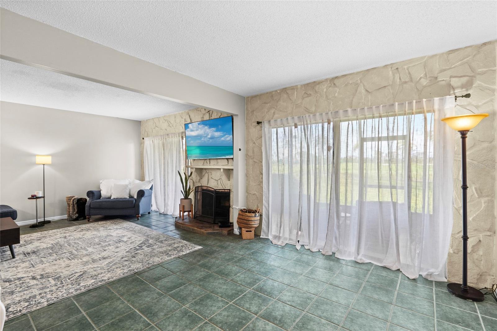 3rd Bedroom with view into Living Room