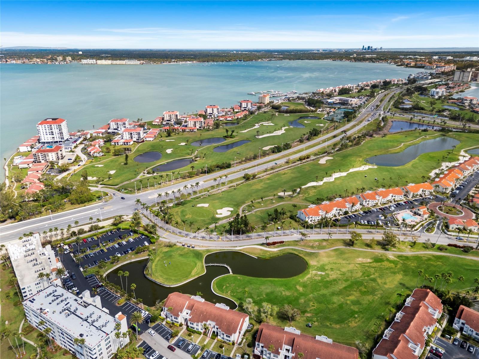 Aerial view of Golf Course