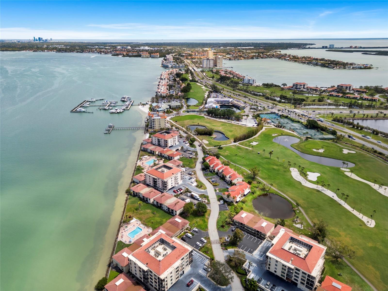 Aerial View of Community
