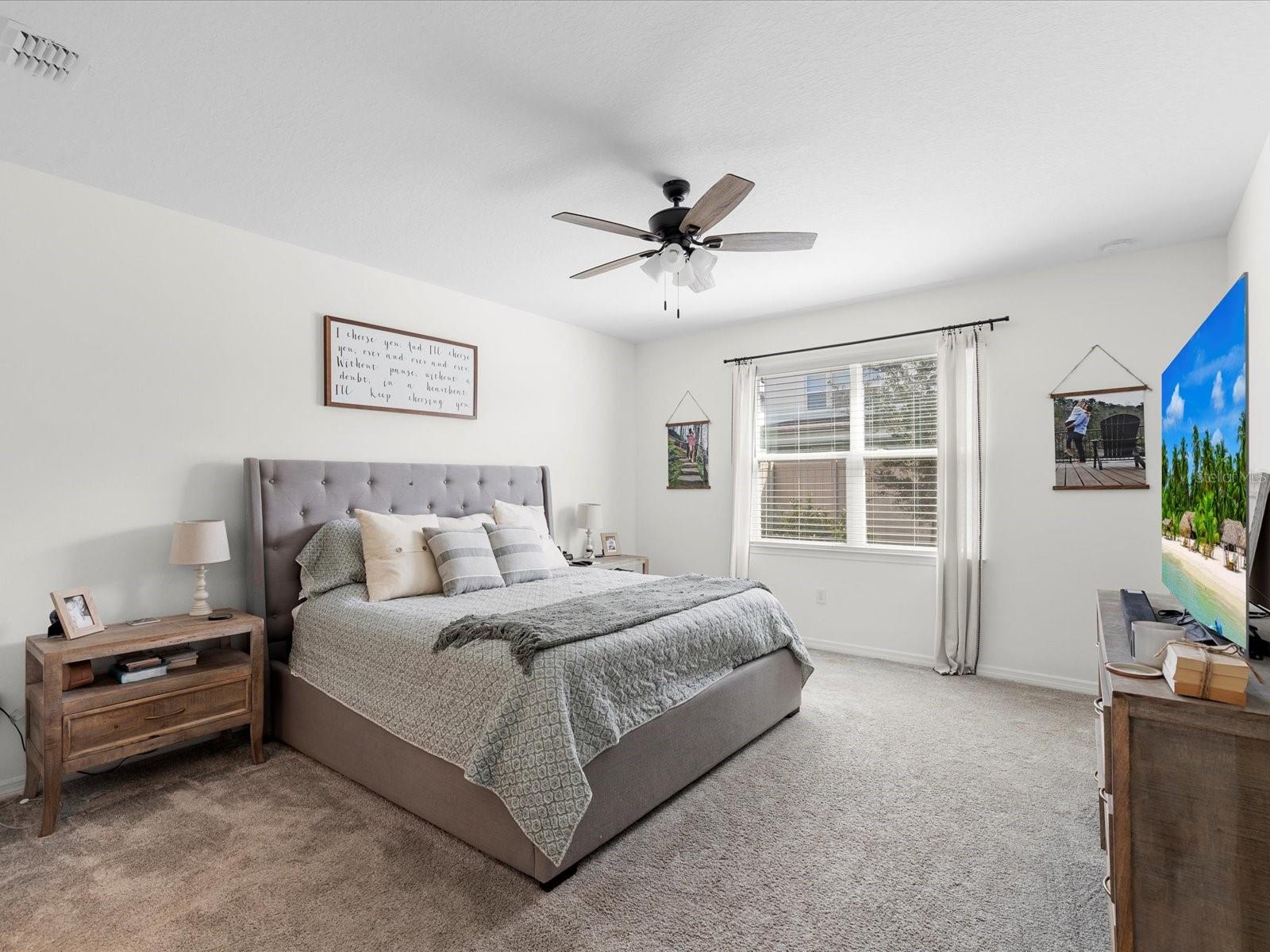 Primary Bedroom- single story home