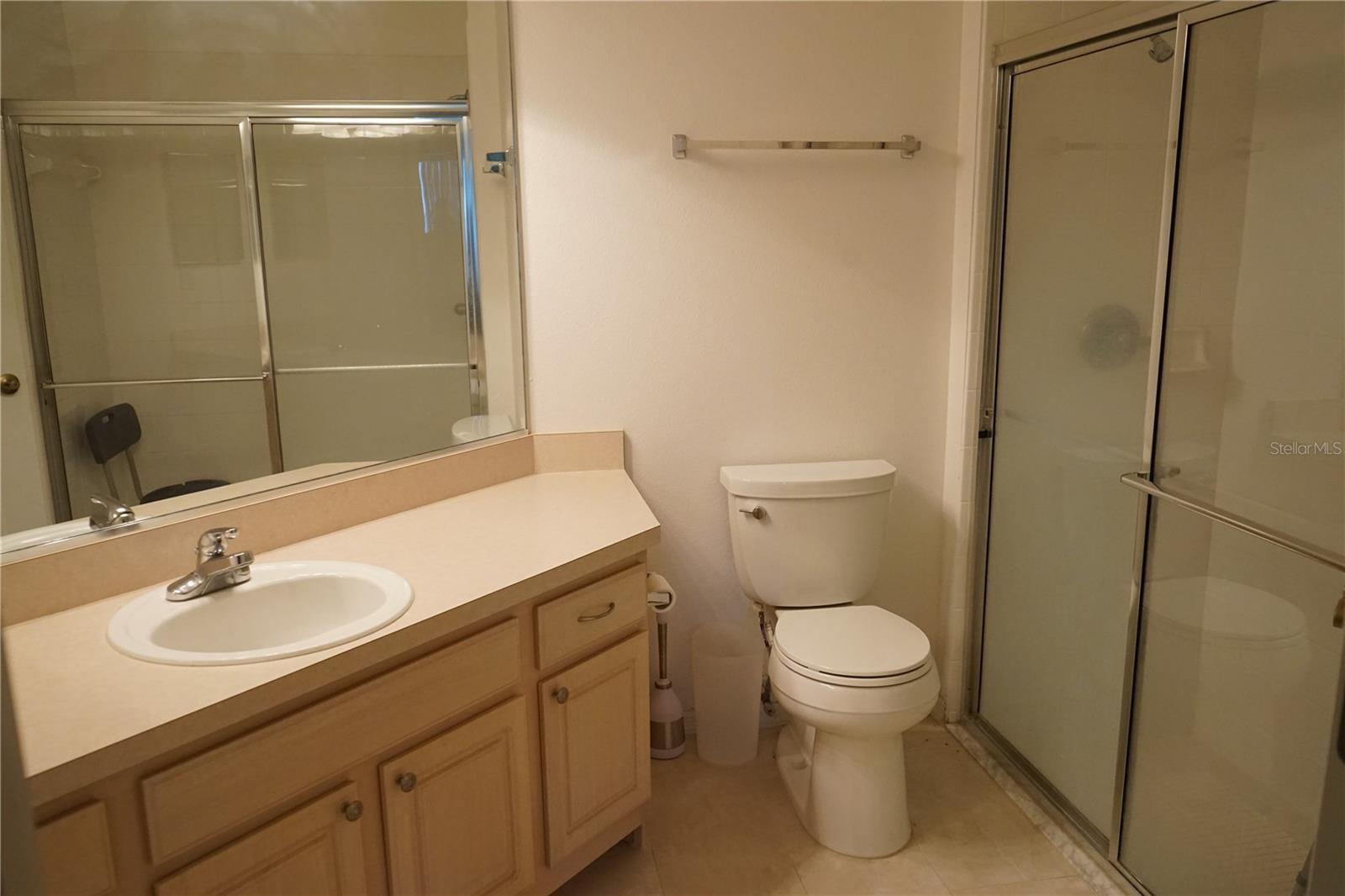 main bath with walk in shower