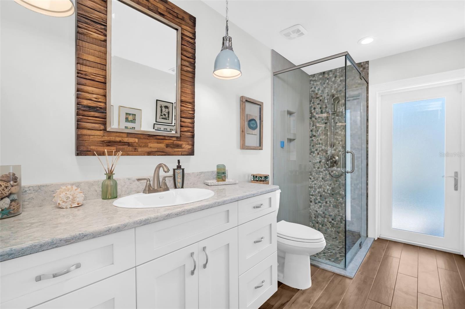 Pool and Hall Bath #4