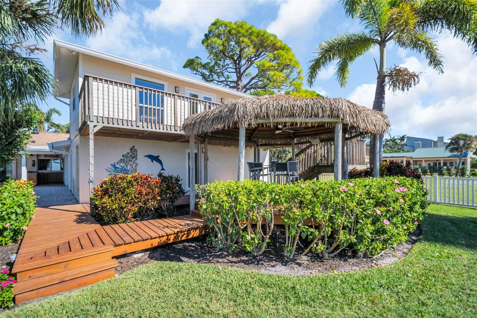 Covered Gazebo / Tiki Retreat