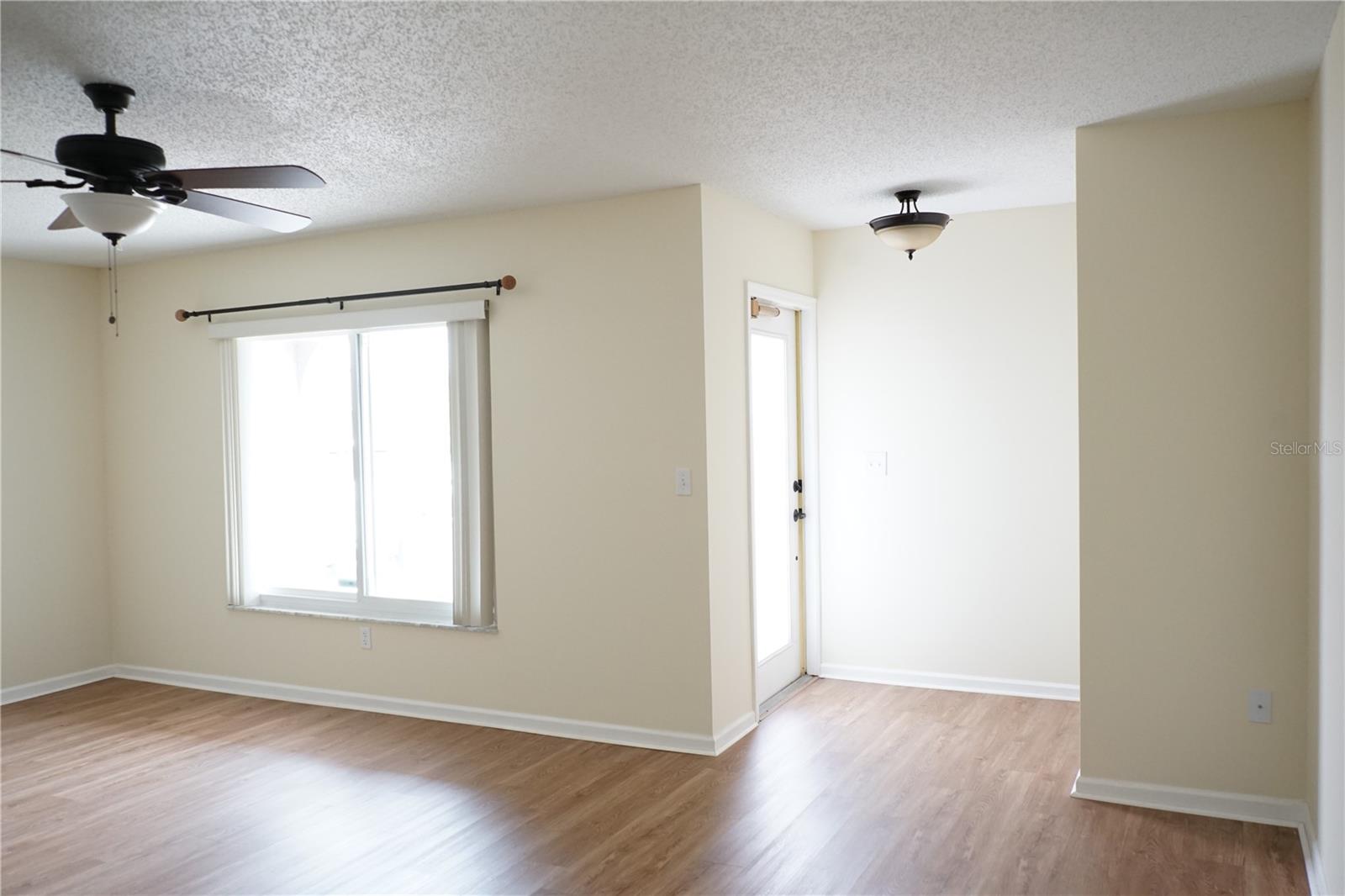 entry has a coat closet