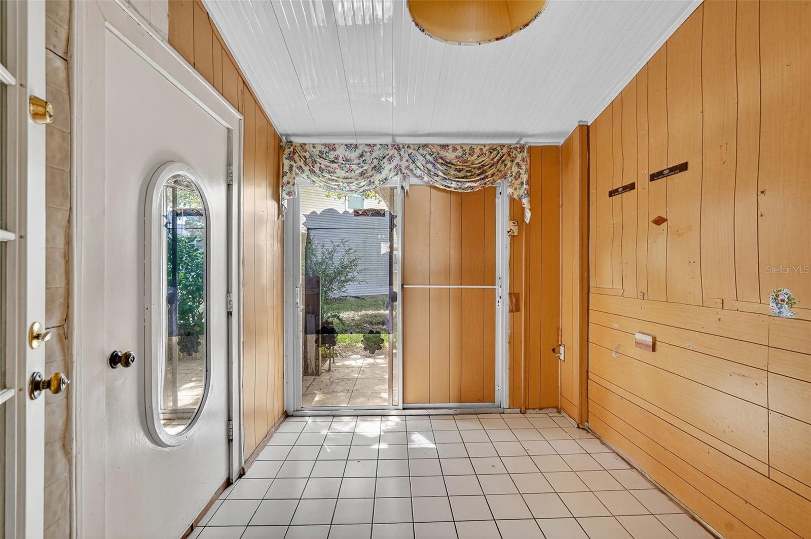 Enclosed Back Porch