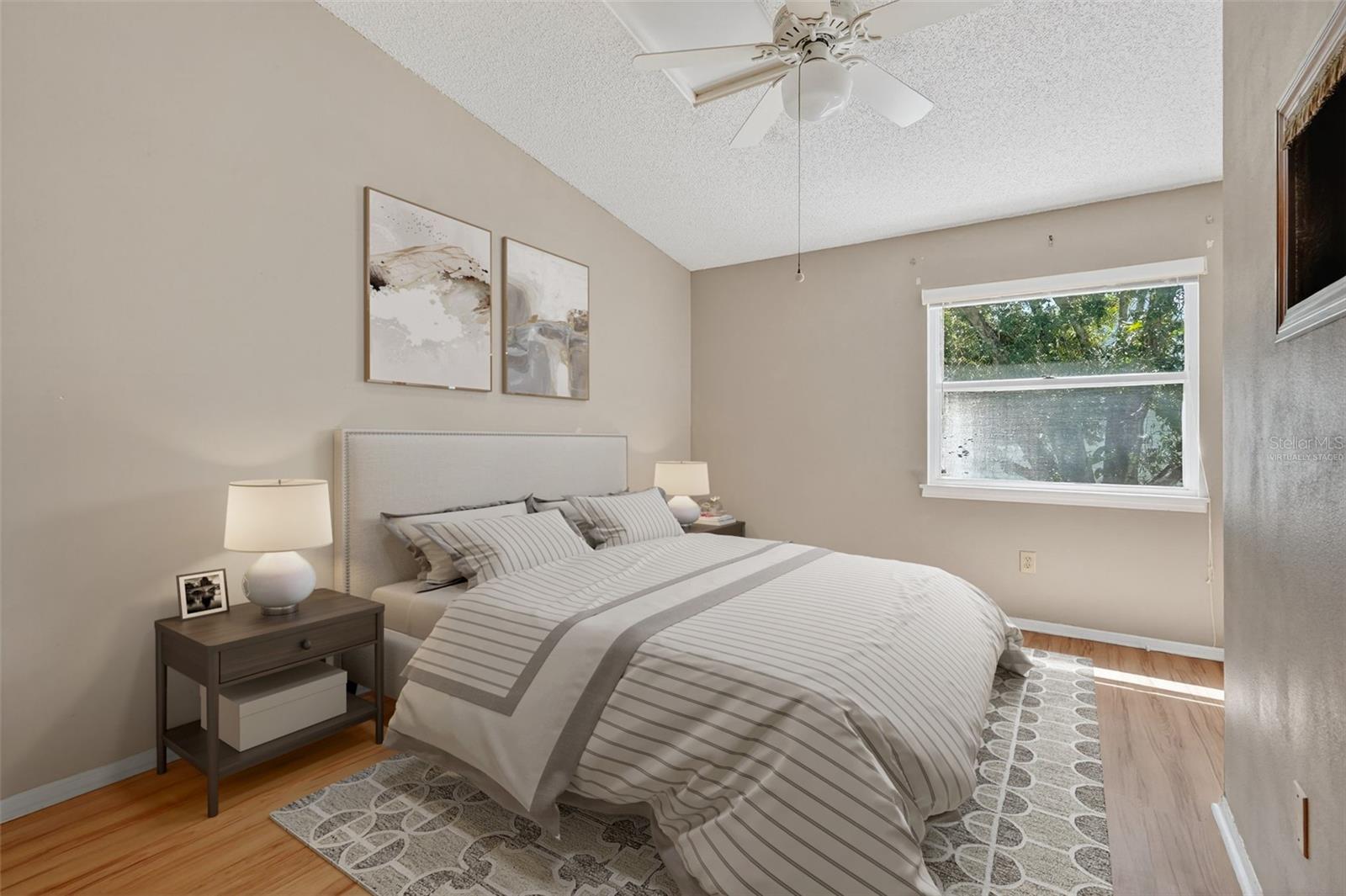 Virtually Staged-Primary Bedroom