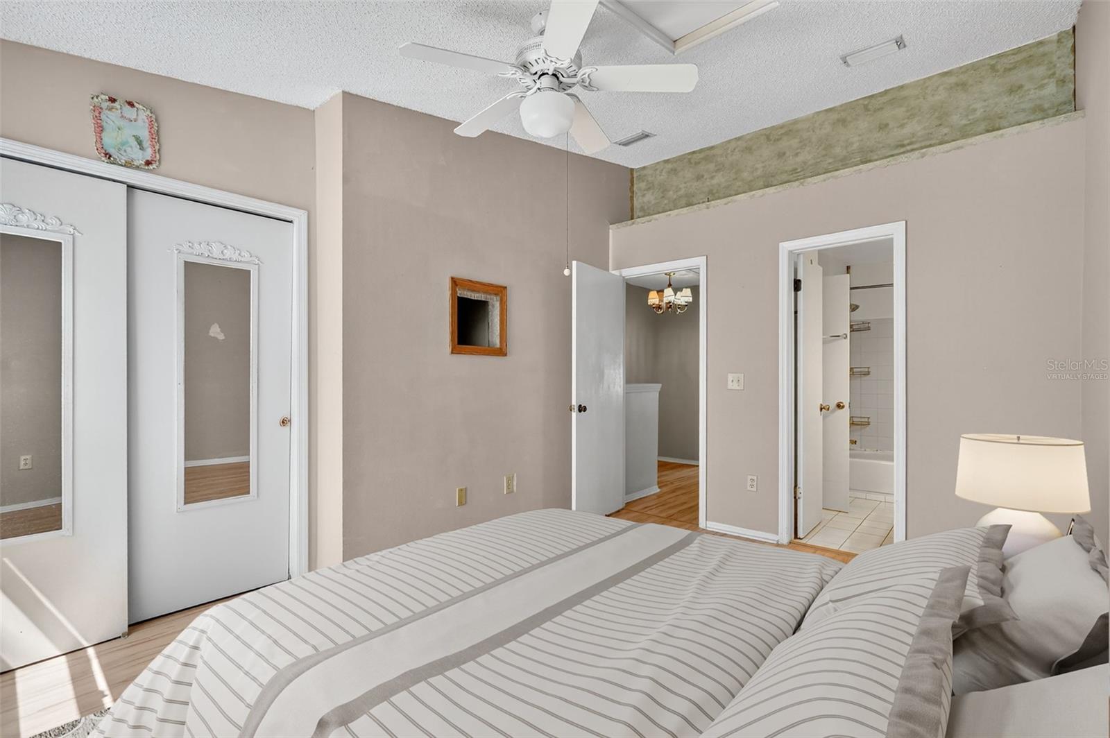 Virtually Staged-Primary Bedroom