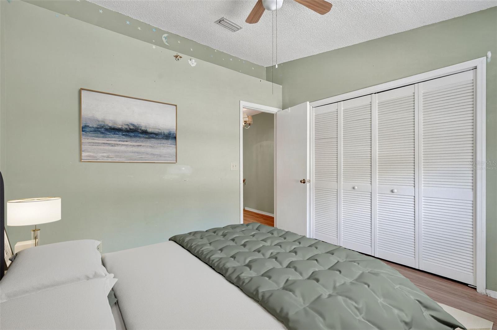 Virtually Staged-Second Bedroom