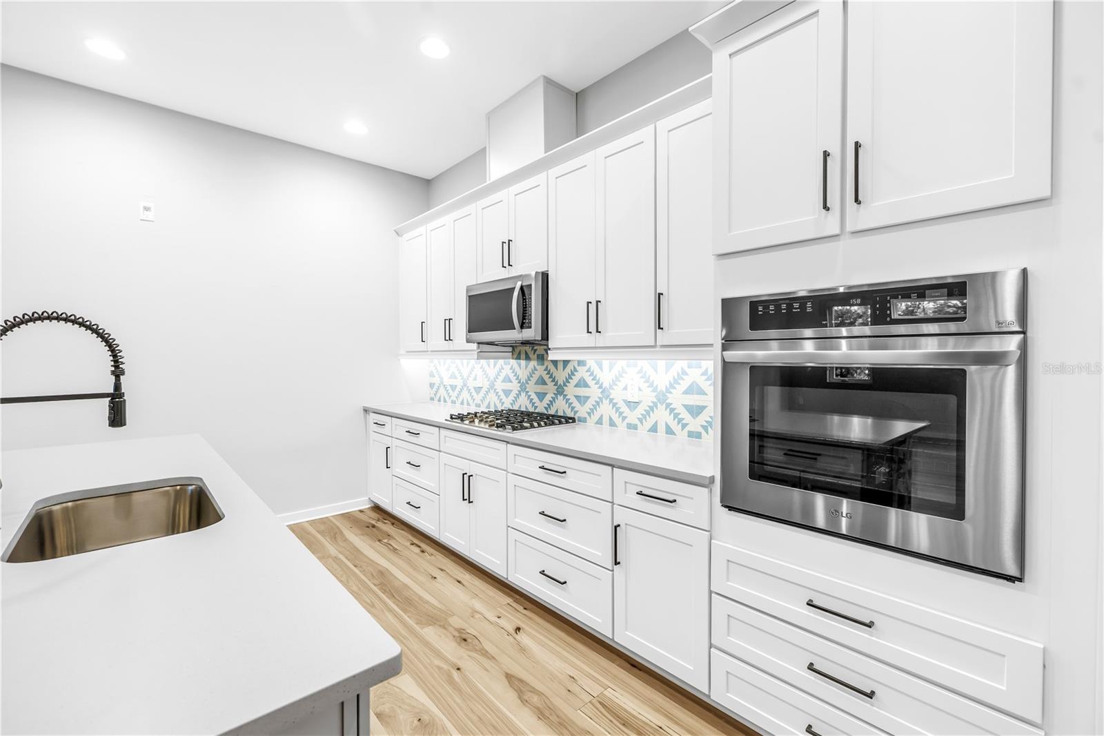 Miles of counter space!