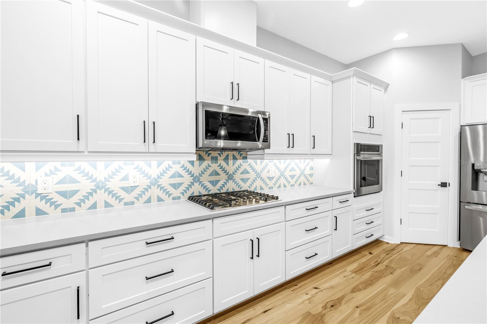 Plenty of storage in this beautiful kitchen!